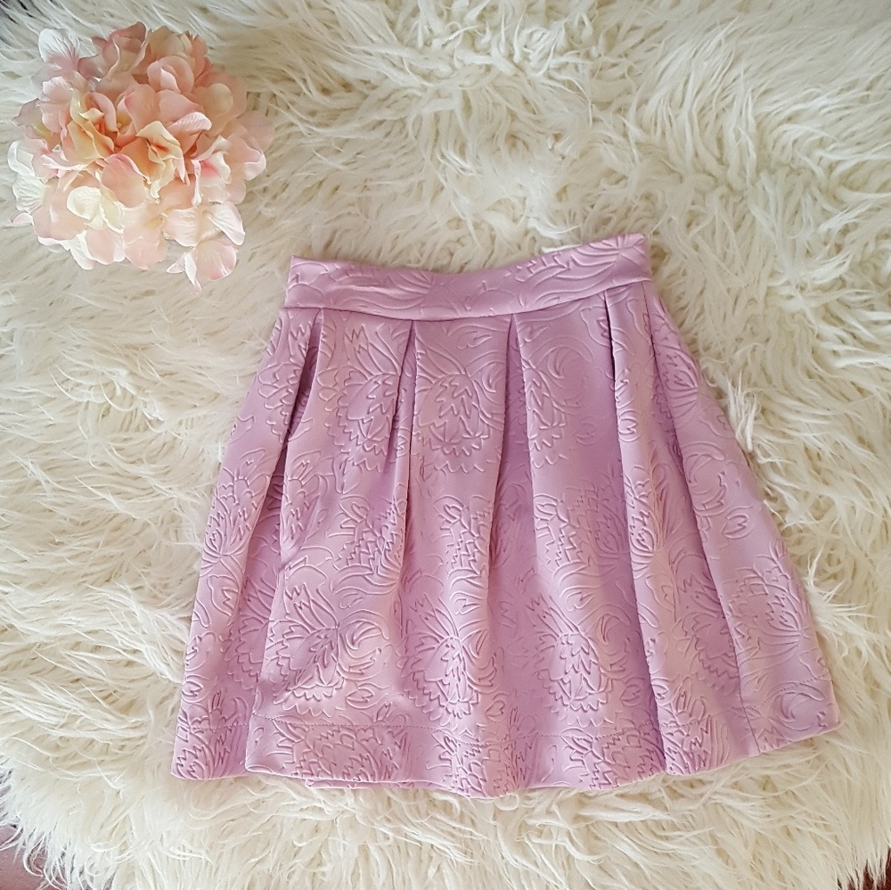 Last call Honey Punch Lavender Skirt